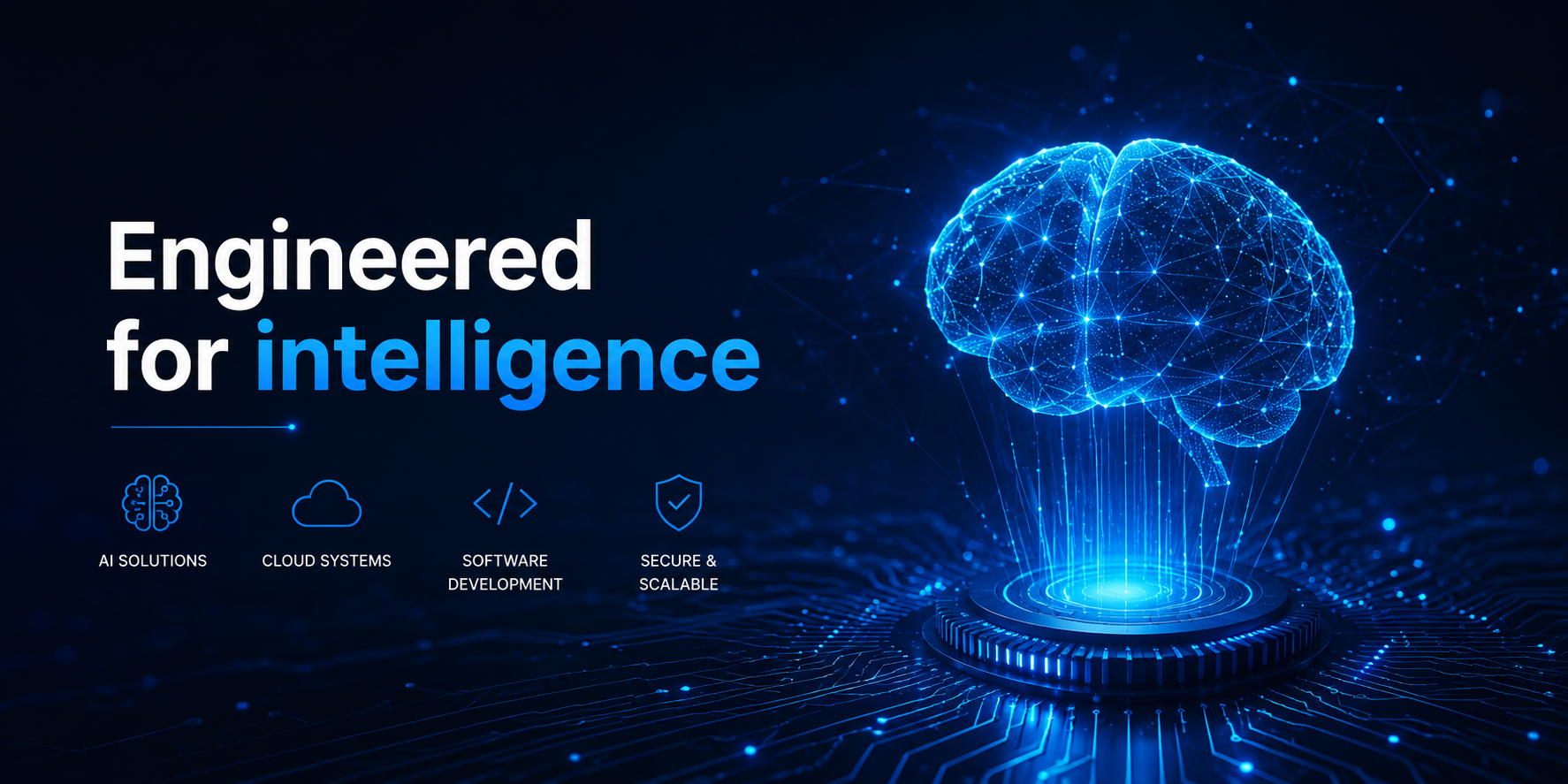 Engineered for Intelligence: AI, Cloud, Data, Engineering